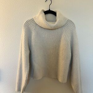 Old Navy Soft Cream Turtleneck Sweater